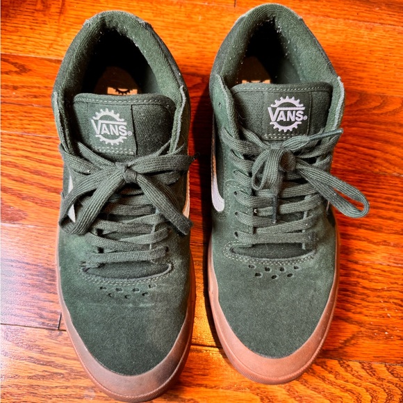 Vans Men's Style 114 SKATE BMX WAFFLECUP PRO GREEN GUM Sneakers - Picture 5 of 5